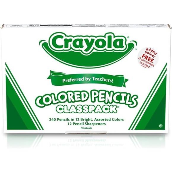 Colored Pencils Classpack (240 Ct), Bulk Classroom Supplies, Colored Pencils - Picture 7 of 8